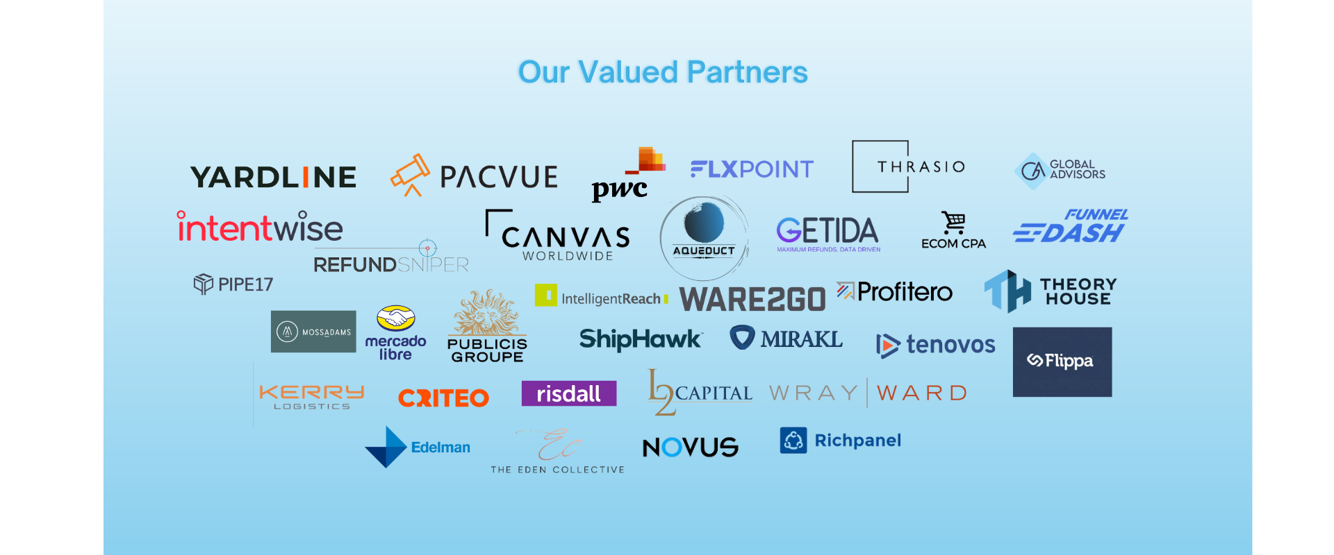 updated partners list